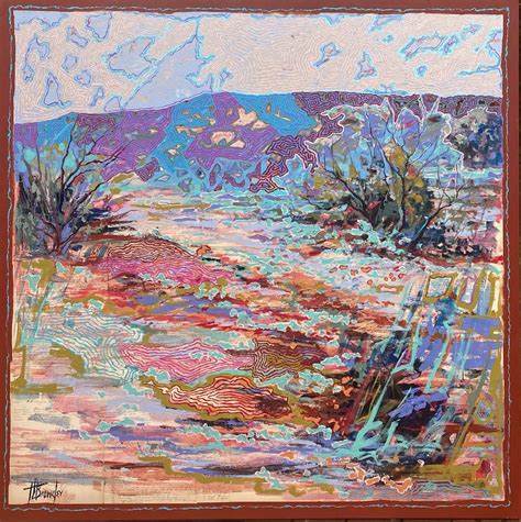 West Texas Landscape: Summer Pasture (SOLD)