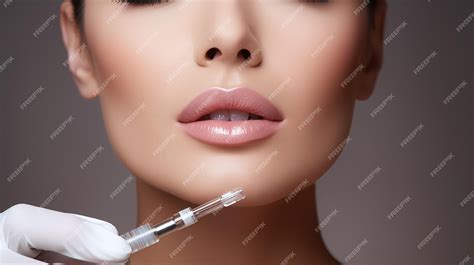 Premium Photo | Botox injection procedure