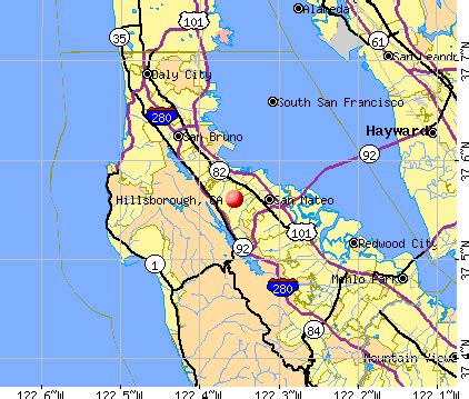 Hillsborough, California (CA 94010) profile: population, maps, real ...