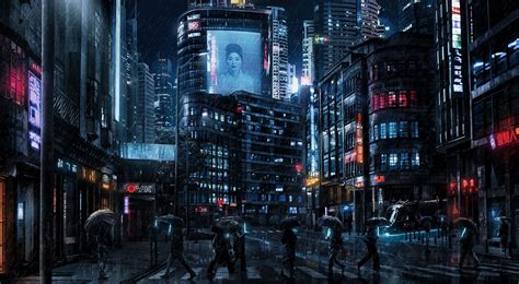 Cyber Punk, Richard Roberts | Cyberpunk city, Cyberpunk, Cyber city