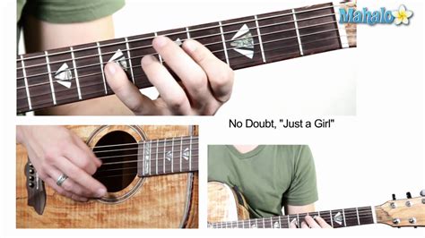 How to Play "Just a Girl" by No Doubt on Guitar Solo - YouTube