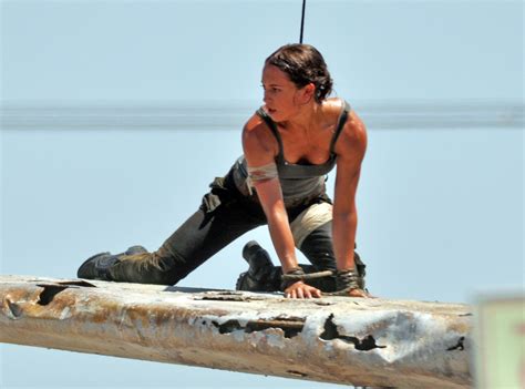 First Look: See Alicia Vikander as Lara Croft in Tomb Raider | E! News