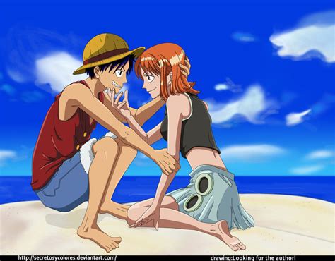 Nami x Luffy - Monkey D. Luffy Photo (25917276) - Fanpop