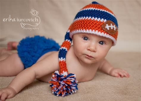 Florida Gators Striped Pixie Hat Orange by cottoncandycraftings | Blue baby hat, Pixie hat, Baby ...