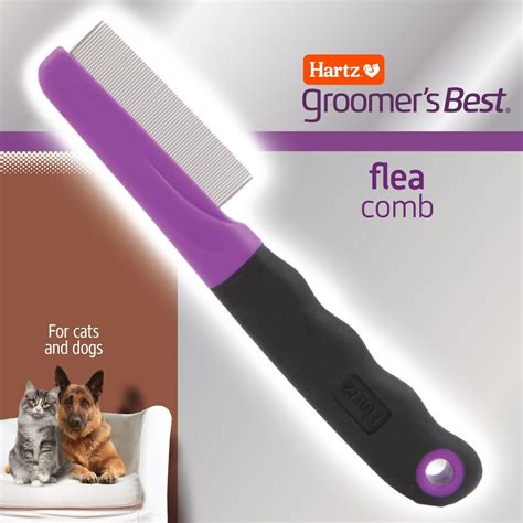 HARTZ Groomer's Best Flea Comb for Dogs & Cats - Chewy.com