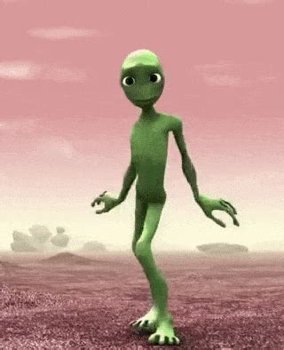 best place to find halloween decoration: Alien Dancing Meme Gif