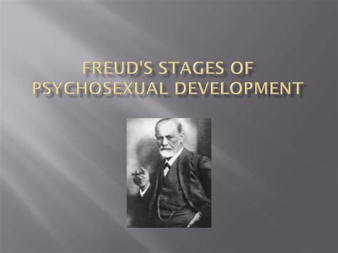 Freud`s Stages of Psychosexual Development