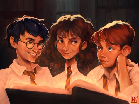 Harry Potter Trio Fan Art