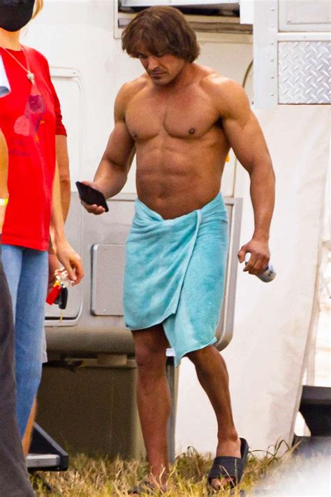 See Zac Efron as Pro Wrestler on Set of Movie The Iron Claw