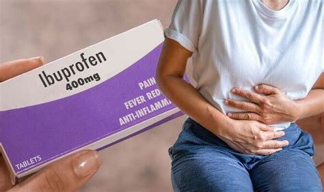 Ibuprofen side effects: The warning tummy signs that require 'immediate attention ...