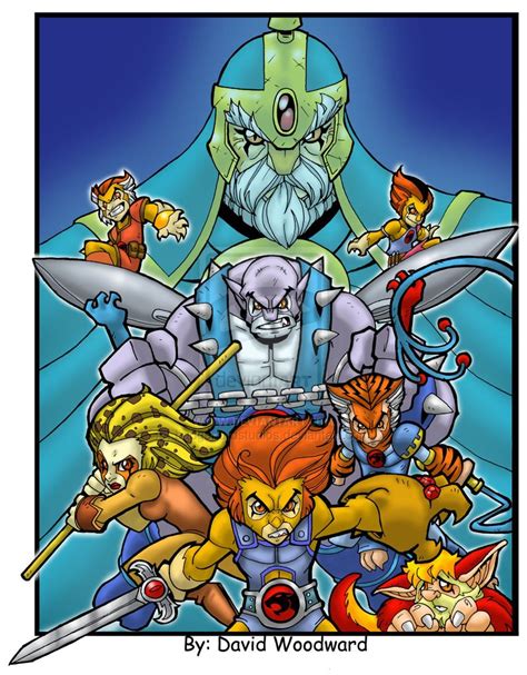 80's Cartoon Fan-Art | Thundercats cartoon, 80s cartoon, Thundercats