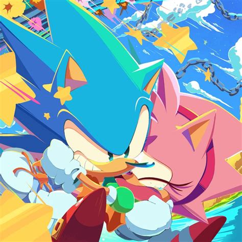 SonicMotion on Twitter | Sonic and amy, Classic sonic, Sonic and shadow