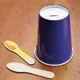 Paper Cup Menorah | Preschool Crafts for Kids