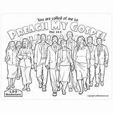 Preach My Gospel Coloring Page  Printable Doctrine And Covenants sketch template