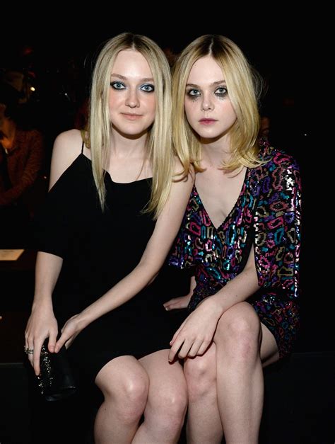 Pictured: Dakota Fanning and Elle Fanning | This Fashion-Forward Event Pretty Much Had More ...