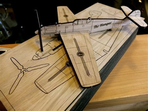 Flight Coffee - Laser Cut Timber Plane