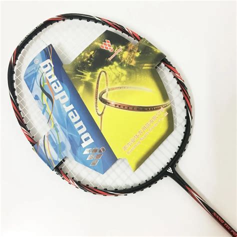 30Lbs badminton racket 3U best full carbon badminton rackets offensive ...