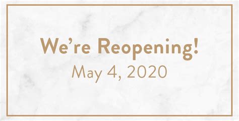 We're Reopening: May 4th, 2020 - ViVo Salon, Springfield, MO