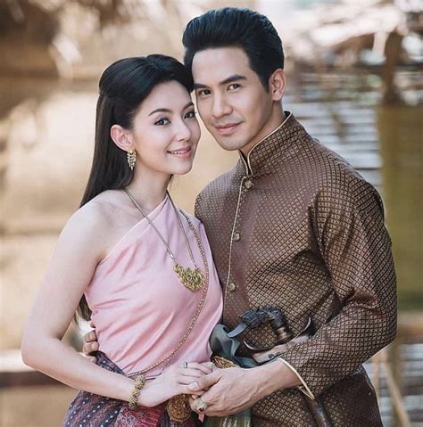 5 Best Thai Drama Couple On-Screen | Part 1 | Love destiny, Thai traditional dress, Beautiful ...