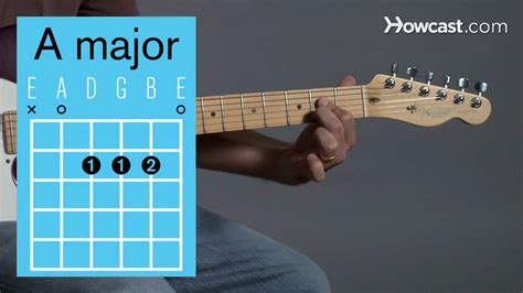 How to Play an A Major Open Chord | Guitar Lessons - YouTube