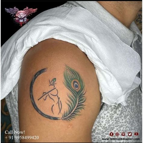 Krishna Colorful Tattoo On Hand | Tattoo Ink Master