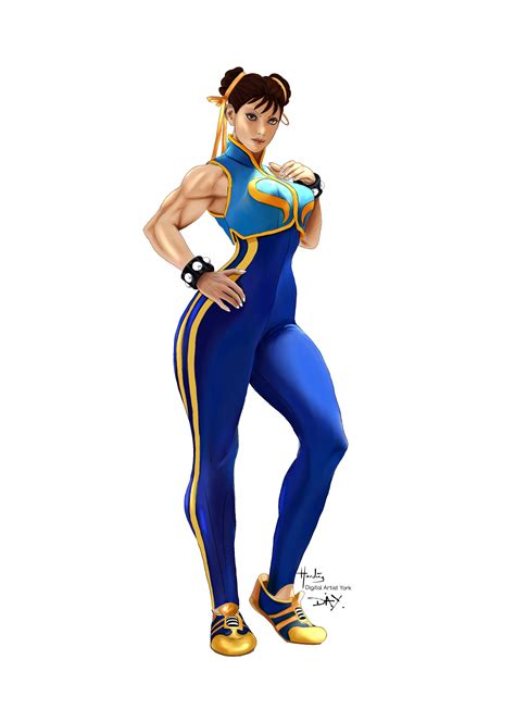 Chun Li from Street Fighter Alpha by digitalArtistYork on DeviantArt