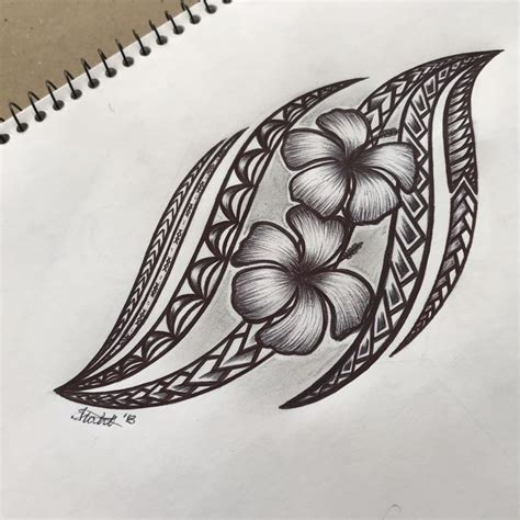 Polynesian tribal tattoo design.♡ in 2020 | Polynesian tribal tattoos ...