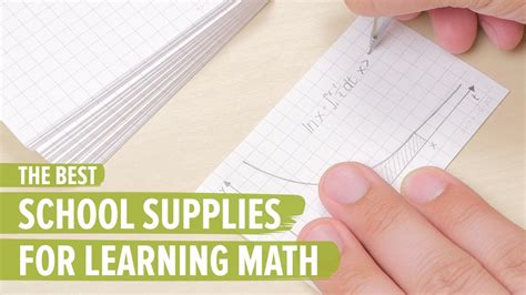 The Best School Supplies for Learning Math - YouTube