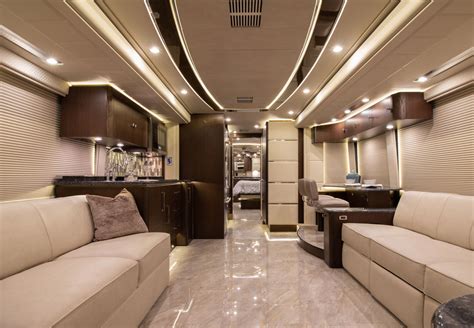 Prevost Tour Bus Interior