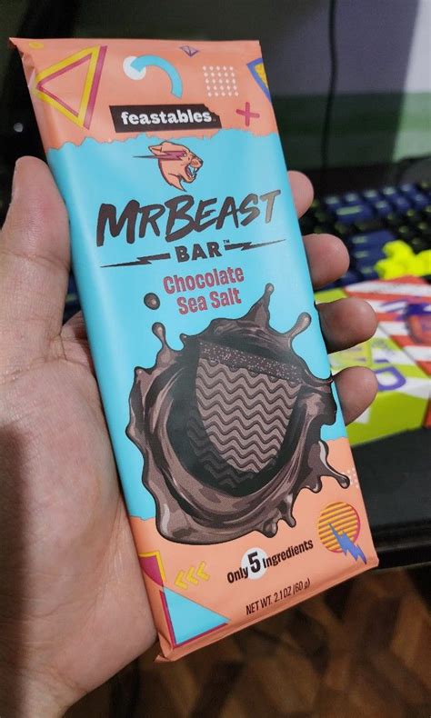 Mr Beast Bar - Feastables, Food & Drinks, Other Food & Drinks on Carousell