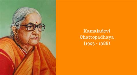 Inspiring Women - Kamaladevi Chattopadhyay