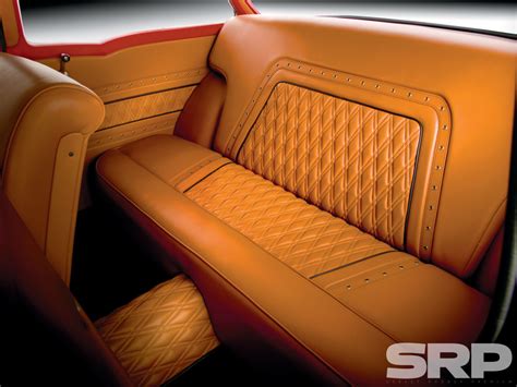 Rod & Custom Show - 1955 Chevrolet 210 The rear bench seat was...