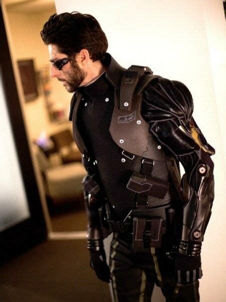 Great Adam Jensen Cosplay, credits to that awsome cosplayer! :D Tactical Armor, Star Wars Novels ...