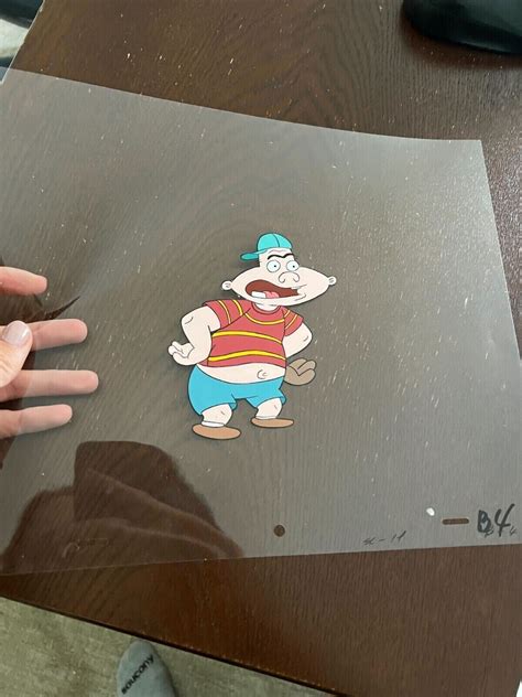 Original Hey Arnold animation cel, 90s Nickelodeon production | #4571535844