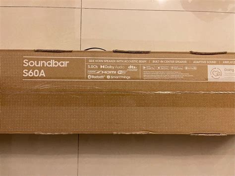 Samsung Soundbar HW-S60A Brand New Lucky Draw, Audio, Soundbars ...