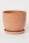 Terracotta plant pot & saucer - Terracotta - Home All | H&M GB