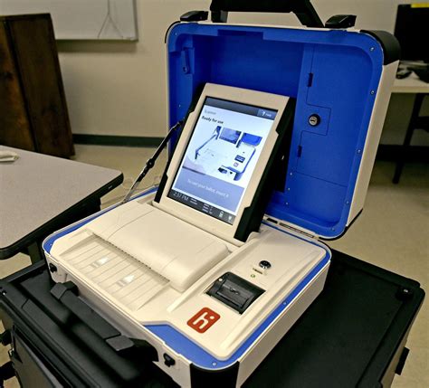 Public takes test drive on new voting machines to be implemented in general election | Local ...