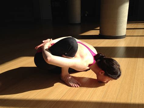 Flexible Woman Practicing Yoga