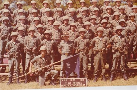 Fort Benning, GA - 1976,Fort Benning,D-1-1,4th Platoon - The Military Yearbook Project