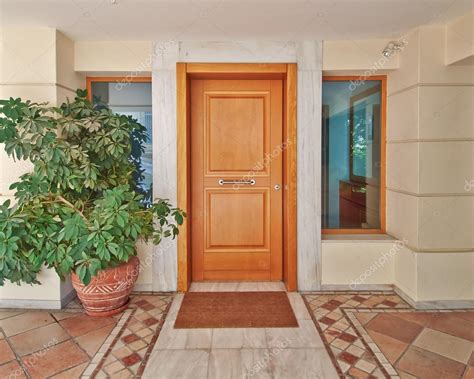 Contemporary house door, Athens — Stock Photo © DimitriosP #30462263