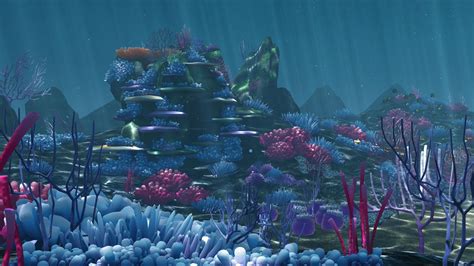 Ocean floor coral reefs cartoon /Underwater/ | Underwater cartoon, Realistic cartoons ...