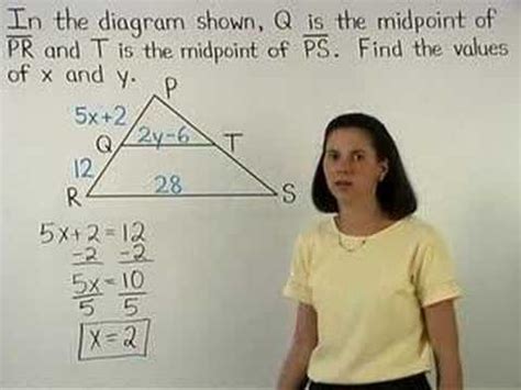 Midsegments Of Triangles - Lessons - Blendspace