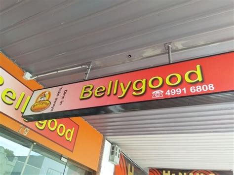 Menu at Bellygood restaurant, Cessnock