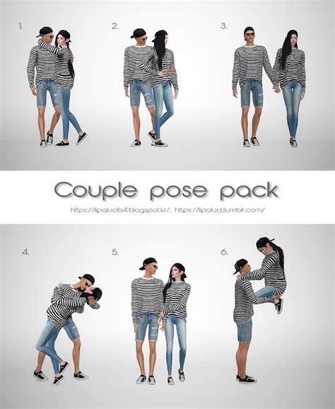 COUPLE POSE PACK - LIPA LUCI SIMS 4