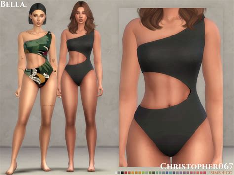 The Sims Resource - Bella Swimsuit / Christopher067