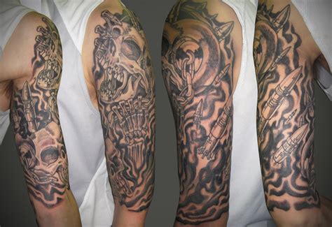 Tate Dean's Tattoo Portfolio: Megadeth Sleeve