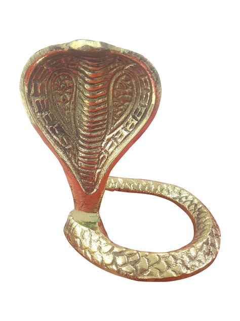 Buy Vinayakmoorti Brass Snake Brass Collectible Handicraft Naag Devta Nag dev Naagraj Devta GOGA ...