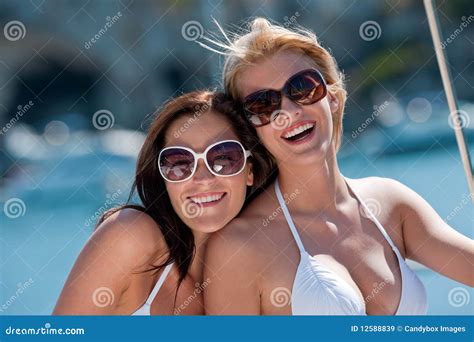 Attractive Smiling Cute Girl Holding Blank Poster Royalty-Free Stock Image | CartoonDealer.com ...