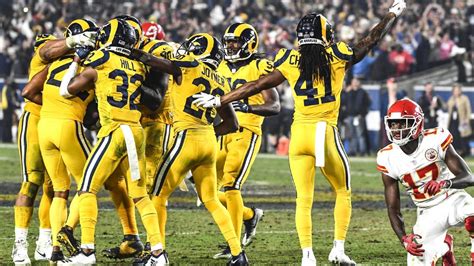 2018 NFL - Los Angeles Rams win over Kansas City Chiefs was greatest regular season win ever - ESPN