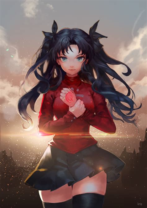 ArtStation - fate/rin tohsaka